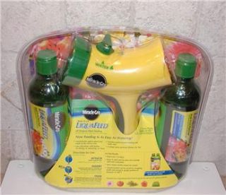 miracle gro liquafeed hose feeder bottles fertilizer