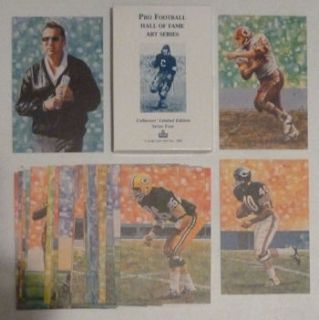 1992 Series Four Unsigned Goal Line Art Card Set of 30 in Original Box 