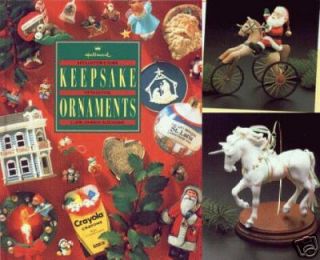 Book Hallmark Keepsake Ornaments Collectors Guide 5th