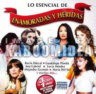 Esencial Heridas Enamoradas CD DVD Alejandra Guzman Rocio Durcal 