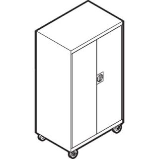 ALERA 95501 Mobile Storage Cabinets, 36w x 24d x 66h, Putty Alera 