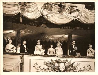 Princess Alexandra Queen Elizabeth Agency w Capt 1956