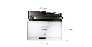 samsung clx 3305fw all in one wireless color laser printer scanner 