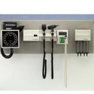 Welch Allyn 767 Wall Patient Monitor Heads Temp Blood Pressure Oto 