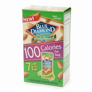 Blue Diamond Almonds 100 Calorie Bags 7 Ea