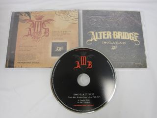 CD Promo Single Alterbridge Isolation DJ USA Collectible