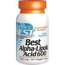 Doctors Best Alpha Lipoic Acid 600 MG 60 VCaps Heart