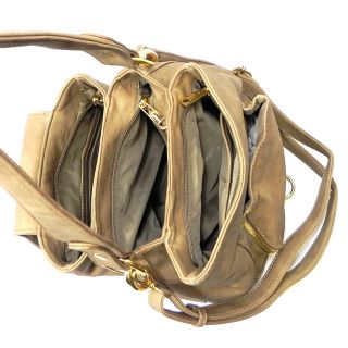New Beige Fashion Hook Alyssa Shoulder Bag Satchel Hobo Tote Purse 