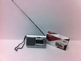 Slim NIB USA Seller Mini AM/FM Pocket Radio Good for Fishing Boat 