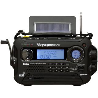   Crank Am FM Shortwave Emergency Weather Radio AC Adapter Blk