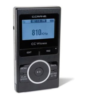   Cwt 2GB Digital Recorder AM/FM Radio  Player With Additional 2GB SD