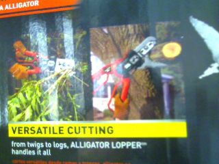 Black Decker LP1000 Alligator Lopper 4 5 Amp Electric Chain Saw