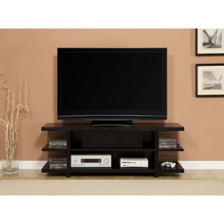 Altra 60 inch Black Ash TV Stand with Reversible Back P 60 Black Ash 