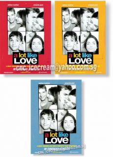 Ashton Kutcher A LOT LIKE LOVE Movie Poster Postcards Amanda Peet