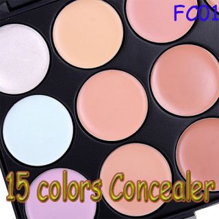 Professional Cosmetics Neutral 15 colors makeup Concealer / Camouflage 