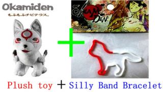 Okami Den Amaterasu Silly Band Plush Toy Wonderful Set