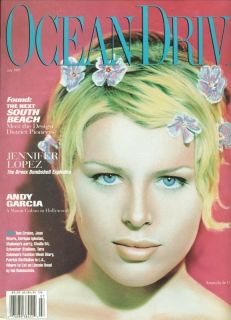 Amanda de Cadenet Ocean Drive Magazine July 1997 No Label