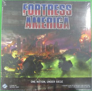   America Board Game 2012 Fantasy Flight Games New in Box Factory Sealed