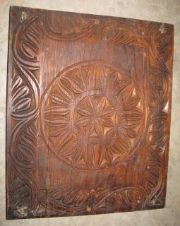 Latin American Architectural Salvage Reclaimed Vintage Wood Gate Panel 