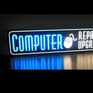   Repairs Upgrades Light Box Neon Sign Alternative Laptop