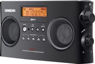 sangean pr d5 bk digital portable stereo receiver with am fm radio 