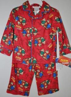 New Alvin and The Chipmunks Squeakquel Boys Pajamas Pyjamas 