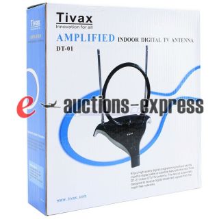 New Tivax DT 01 Amplified Indoor Digital TV HDTV Antenna