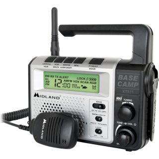 Midland Emergency Crank GMRS Am FM 2 Way Radio XT511