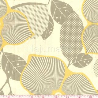 New Amy Butler Designer Fabric Remnant Midwest Modern Optic Blossom 