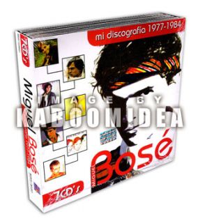 Miguel Bose MI Discografia 7 CD s Set New SEALED Fast Shipping from US 