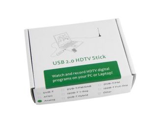 USB 2 0 Worldwide Analog TV Stick Tuner Receiver Adapter