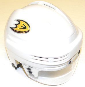 Anaheim Ducks White NHL Player Mini Hockey Helmet