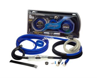  4000W 1 0 Gauge GA Car Amp Amplifier Installation Wiring Kit