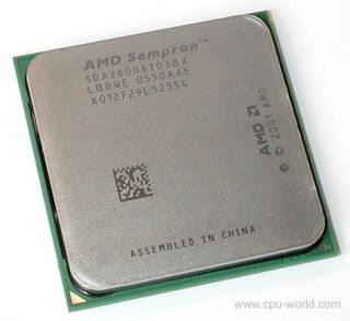AMD Sempron 2800 SDA2800AIO3BX w Heatsink Socket 754