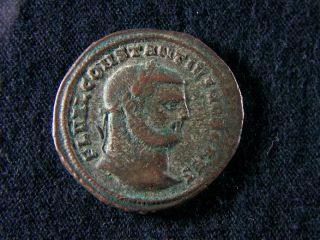 Nice Follis of Roman Emperor Constantius I, Antioch Mint , 305 306 AD 