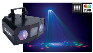American DJ Dual Gem Pulse LED Strobe Floor Light EFX
