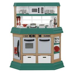 American Plastic Toys Childrens Kitchen Play Set New
