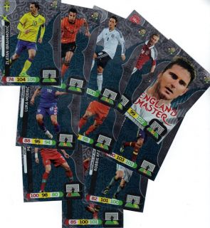 Euro 2012 Adrenalyn XL Panini Master Card Choose Your Card