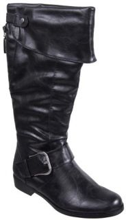 Andrew Geller Clever Womens Boots Dress Low Heel Sz