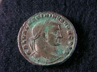 Follis of Roman Emperor Maximinus II Heraclea Mint 308 313 Ad 33910 