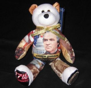 President Andrew Johnson Dollar Coin bear #17 in series by Limited 