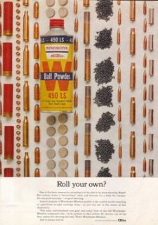 1962 Winchester Western Ammunition Reloading Ammo Ad