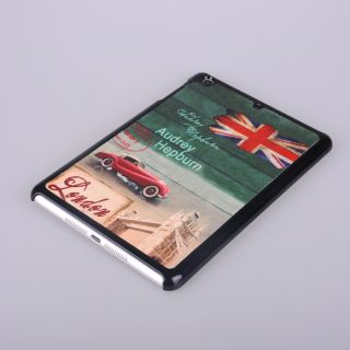 Great London Andrey Hepburn The Union Flag Car Stand Mini iPad Hard 