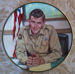 Andy Griffith Show Sheriff Andy Taylor Collector Plate