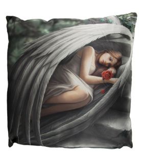 Anne Stokes `Sweet Sorrow` Angel Throw Pillow 16 In. X 16 In.