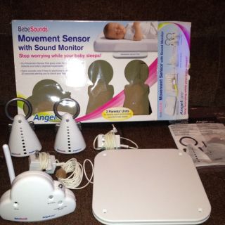 Angelcare Baby Sound Monitor with Movement Sensor White