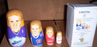 Nesting Doll NBA Andrei Kirilenko Utah Jazz Russian
