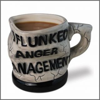 Anger Management Coffee Mug I Flunked Anger Management FUNNY MUG