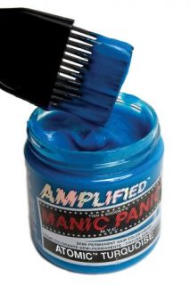 Manic Panic Amplified Atomic Turquoise Blue Hair Dye Punk Gothic