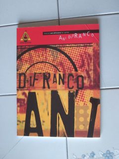 ANI DIFRANCO BEST OF SONG BOOK GUITAR TAB ROCK MUSIC BOOK NEW OOP HAL 